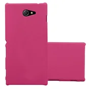 Cadorabo Cadorabo Case, združljiv s Sonyjem v Frosty Pink - Hard Case zaščitni pokrov v zmrznjenem videzu proti praskam in udarcem, (20564291)