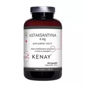 Kenay - Astaksantin 4 mg, 300 kapsul