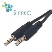 Sinnect kabel audio 3,5 mm stereo jack vtič M/M 1,5 m (14.106)