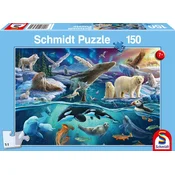 Schmidt Puzzle Arktične živali 150 kosov