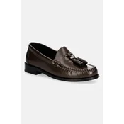 Usnjeni mokasini Furla College Loafer
