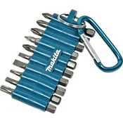 10 kom. set biteva sa gumenim držacem (PH,PZ,SL,T) Makita D-65028