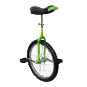 Zelen prilagodljiv monocikel 20 Inch