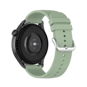 Infostyle Keweni žajbljevo zelen silikonski pašček 22 mm – univerzalen za Huawei, Amazfit in druge pametne ure