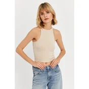Cool & Sexy Ženska bluza Tf63, Bež