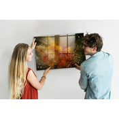 tulup.si Magnetna steklena tabla Abstrakcija iz začimb 90x60 cm