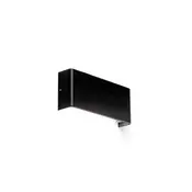 FARO 62821 | Nash Faro zidna svjetiljka 1x LED 450lm 3000K crno mat, opal