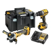 Set akumulatorskih orodij DeWalt DCK2026P2T-QW DCD805 + DCG405, 18V XR, 2x 5.0 Ah