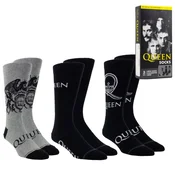 Nogavice set 3 parov - darilna škatla QUEEN - PERRI´S SOCKS - QUD170-046-O-M
