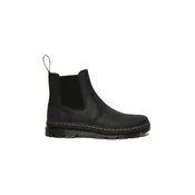 Dr. Martens  EMBURY BLACK WYOMING  Črna