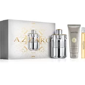 Azzaro Wanted Set parfumska voda 100 ml + parfumska voda 10 ml + gel za prhanje 75 ml za moške