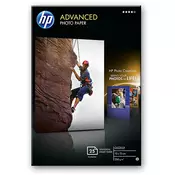 HP papir Advanced Glossy Photo, 250g, 10x15cm, 25 listov