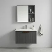 Komplet kopalniškega pohištva z umivalnikom Mario 60cm Grey