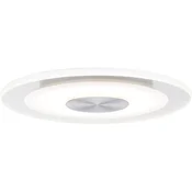 Paulmann LED vgradna svetilka 3-delni komplet 16.5 W topla bela Paulmann Whirl 92907 aluminij (krtačeni), saten