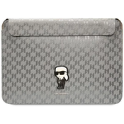 Karl Lagerfeld Sleeve KLCS14SAKHPKG 14 silver Saffiano Monogram Ikonik (KLCS14SAKHPKG)