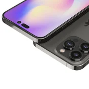 GS 3D kaljeno steklo za iPhone 14 Pro Max, črno