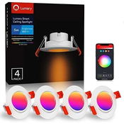 Lumary pametni RGB vgradni reflektorji 85mm, 4kosi