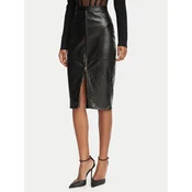Elisabetta Franchi Krilo iz umetnega usnja GO-244-67E2-V440 Črna Fitted Fit