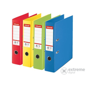 Esselte registrator, 75 mm, A4, PP / PP, tirnica na robovih, Standard, Vivida rdeča