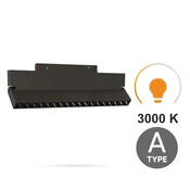 LED linearni reflektor nastavljiv 18W 3000K toplo bela tip A za magnetne tirnice SMART TRACK 48VDC