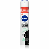 Nivea Black & White Invisible Fresh + Antibacterial antiperspirant u spreju za žene 200 ml