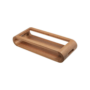 Artelegno dvostranski pladenj iz bukovega lesa 15 x 37 cm ALVASDP