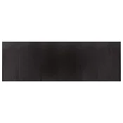 Vidaxl Preproga pravokotna temno rjava 100x300 cm bambus
