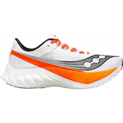 Saucony Endorphin Pro 4 Mens Shoes White/Black 42,5 Cestna tekaška obutev