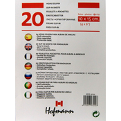 Hofmann Foto vložni listi A4, za 160 slik 10x15, z žepki 9720