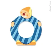 Janod Drveno slovo O ljepljivo 9 cm
