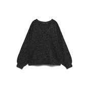 VERO MODA Pulover VMDEMI pegasto črna