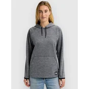 Burton Crown Wpf ženski pulover s kapuco true black heather