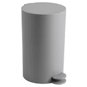 SHARON Koš za pedala 3l, ABS plastika, siva - Siva - 158x254x195 mm - Gedy - SHARON - 24 - Plastika - Koš za odpadke do 6 l - Krožni - Pedalni koši za odpadke; notranja posoda - 158 - 254 - 195 - 3 - 14