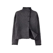 Trendyol ženski duks Twoaw26Hi00295, antracit-šarena