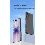 ALittleFlower Maska za mobilni telefon Iphone 17, Crna