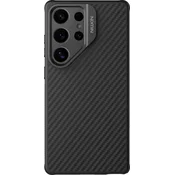 Nillkin CarboProp Aramid Magnetni zadnji pokrov za Samsung Galaxy S25 Ultra Črn
