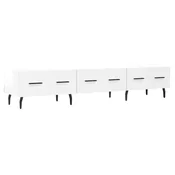 TV ormaric sjajni bijeli 150 x 36 x 30 cm od konstruiranog drva