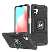 Wozinsky Ring Armor ovitek za Samsung Galaxy A73, črn