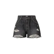 Urban Classics Kavbojke črn denim