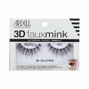 Ardell 3D Faux Mink 862 večslojne umetne trepalnice 1 ks odtenek Black