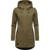Ragwear Jopa na zadrgo Letti siva/oliva/črna