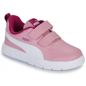 PUMA Courtflex V3 Sneakers Toddlers, Shoes, Poised Pink/White/Berry, 24