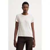 Kratka majica s primesjo lanu ZADIG&VOLTAIRE