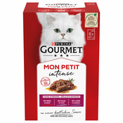 Miješano pakiranje Gourmet Mon Petit 24 x 50 g - Govedina, teletina, janjetina