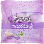 Wilkinson Sword Essentials 2 brivniki za enkratno uporabo 5 kos za ženske