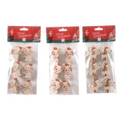 Novogodišnje štipaljke 1/6 xmas friend ( 72136 )