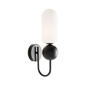 MAXLIGHT W0381 - Zidna lampa ROMA 1xG9/12W/230V crna