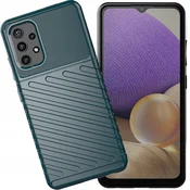 HURTEL Fleksibilen oklepni ovitek Thunder Case za Samsung Galaxy A72 4G zelen