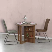 Hanah Home Sklopivi sto Middle 90x77x45cm Orah