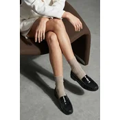 Trendyol Shoes Ženske mokasine Takss26La00006, Crne